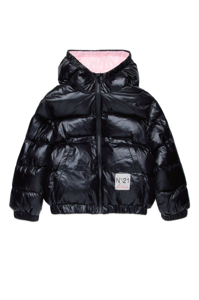 Shiny puffer coat by N21