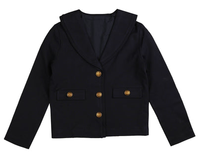 Collared navy blazer by Noma