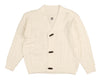 Toggle cream cable cardigan by Noma