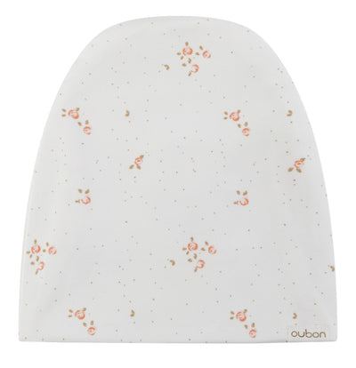 Floral print off white footie by Oubon