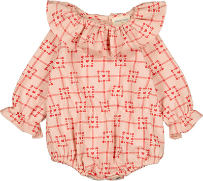 Melissa square heart romper by Louis Louise