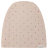 Dot pink footie + beanie by Oubon