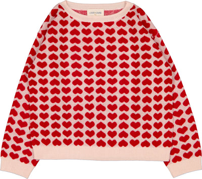 Maika heart sweater by Louis Louise