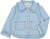 Ruffle collar light blue jacket by Louis Louise