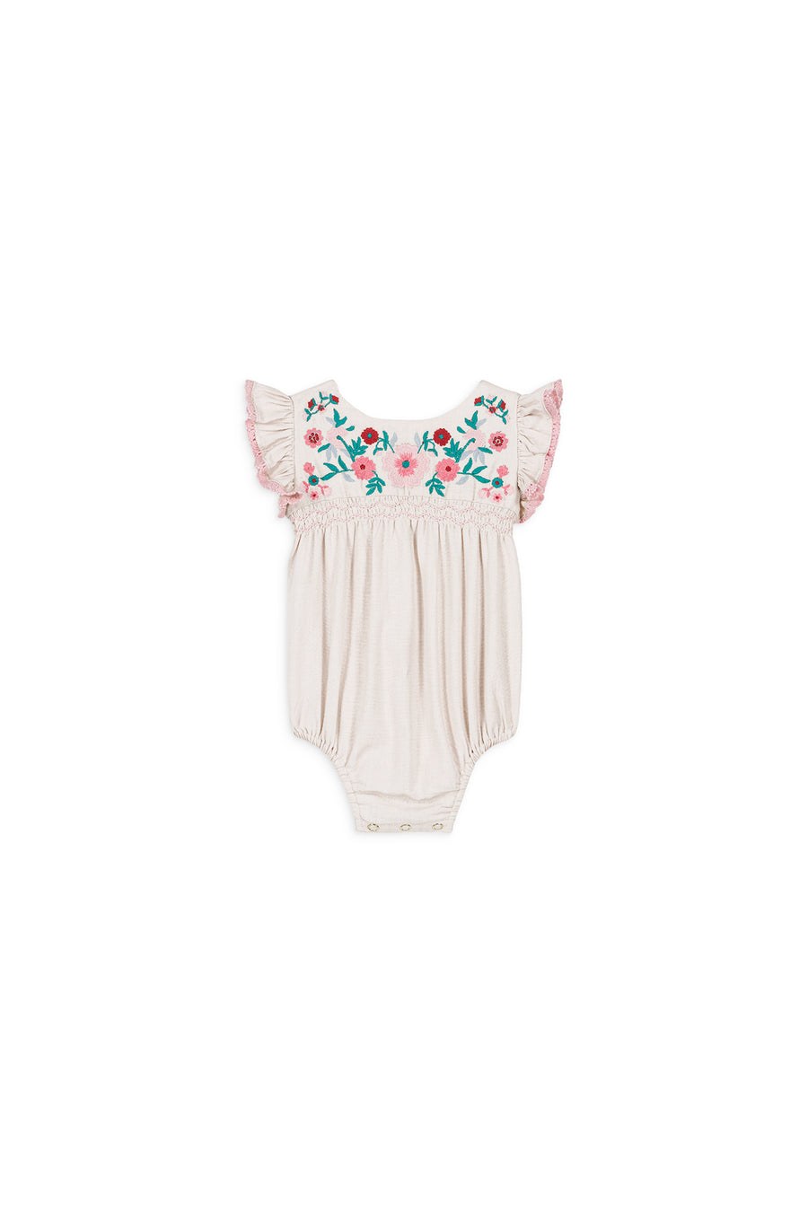 Nusha cream romper by Louise Misha