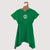 Riley Rubber Logo Green Dress by Retro Kid