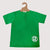 Riley Rubber Logo Green Henley Tee by Retro Kid