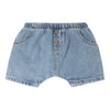 Blue denim shorts by Tocoto Vintage