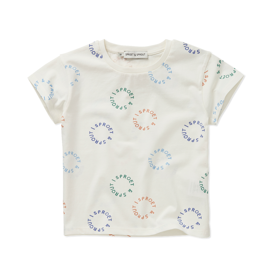 Sprout print t-shirt by Sproet & Sprout