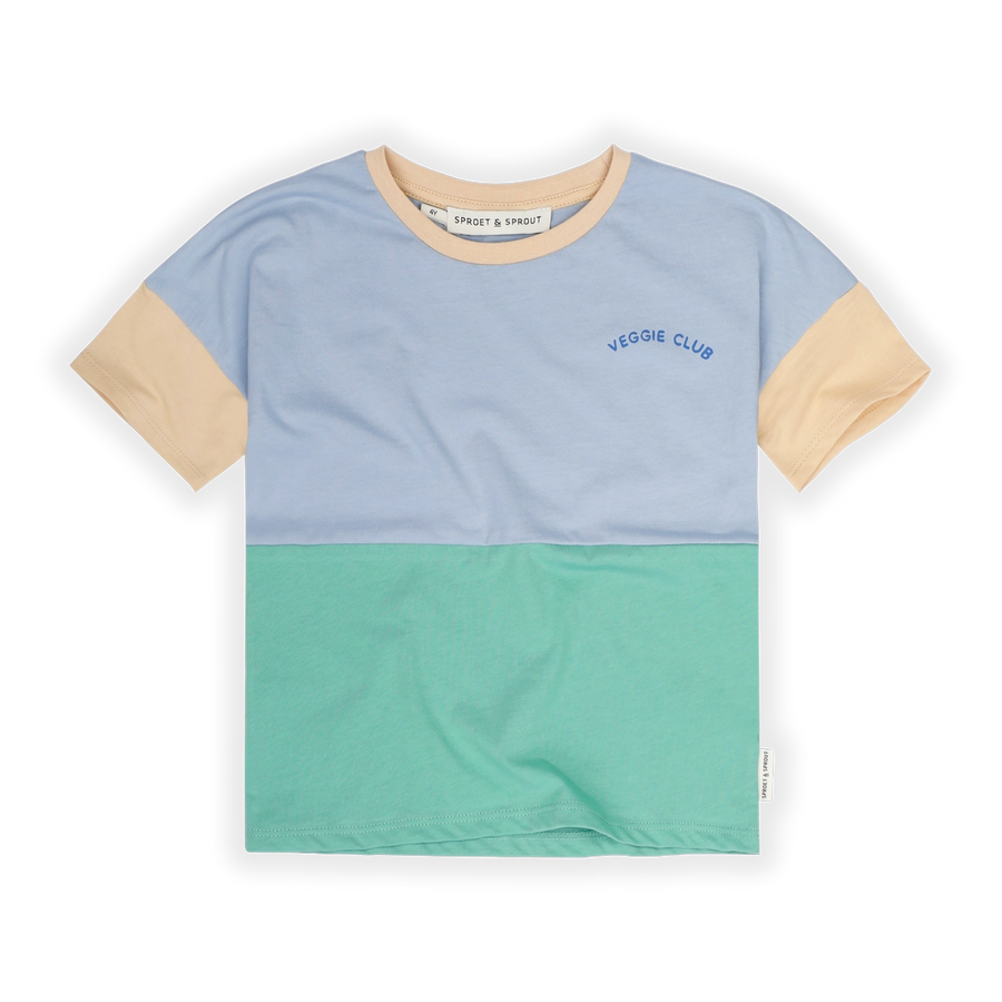 Colorblock t-shirt by Sproet & Sprout