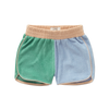 Terry color block sport shorts by Sproet & Sprout