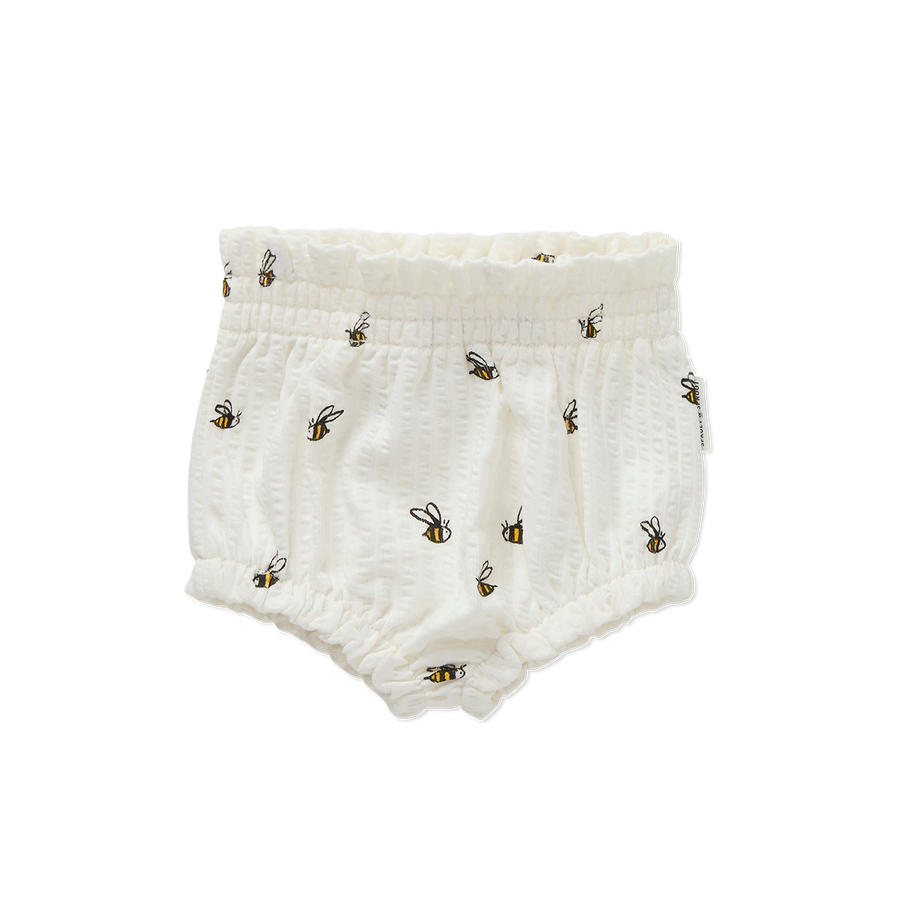 Bee print bloomer set by Sproet & Sprout