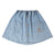 Blue denim pockets skirt by Tocoto Vintage