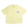 Yellow terry polo by Tocoto Vintage