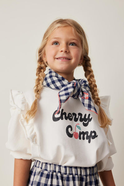 Cherry camp off white sweatshirt by Tocoto Vintage