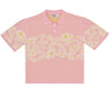 Daisy flowers knit polo by MSGM