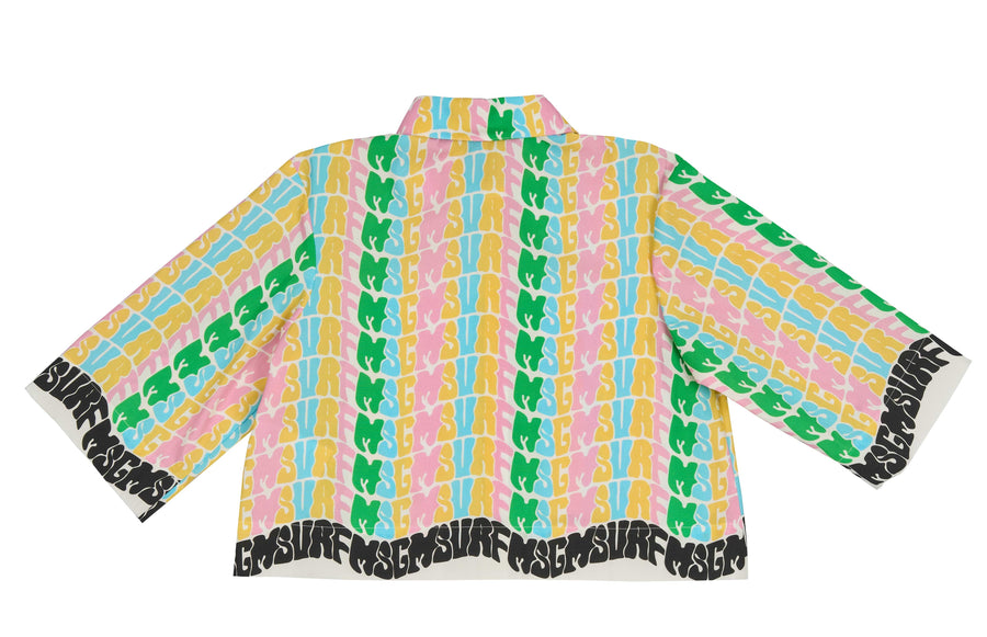 Surf msgm multicolor shirt by MSGM