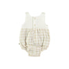 Checked romper by Petit Indi