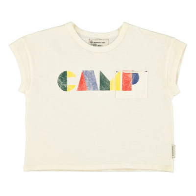 Camp print t-shirt by Piupiuchick