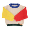 Multicolor knit sweater by Piupiuchick