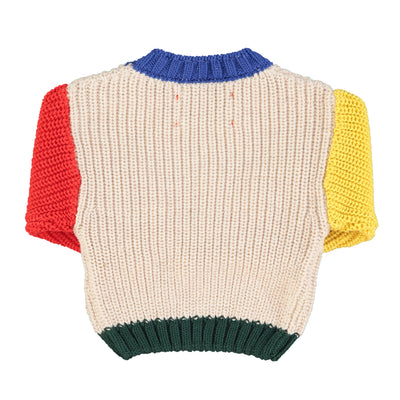 Multicolor knit sweater by Piupiuchick