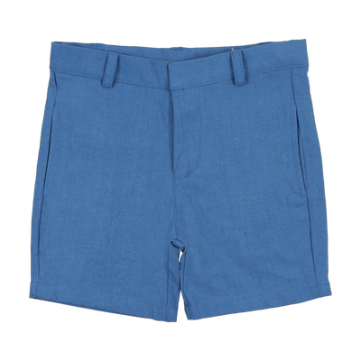 Ace blue woven shorts by Sweet Threads