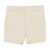 Ace off white woven shorts by Sweet Threads