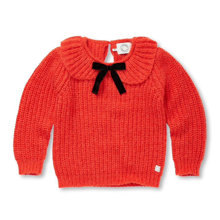 Peter pan collar sweater by Sproet & Sprout