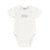 Bebe blue stitch bodysuit 2 pk set by Kipp Baby