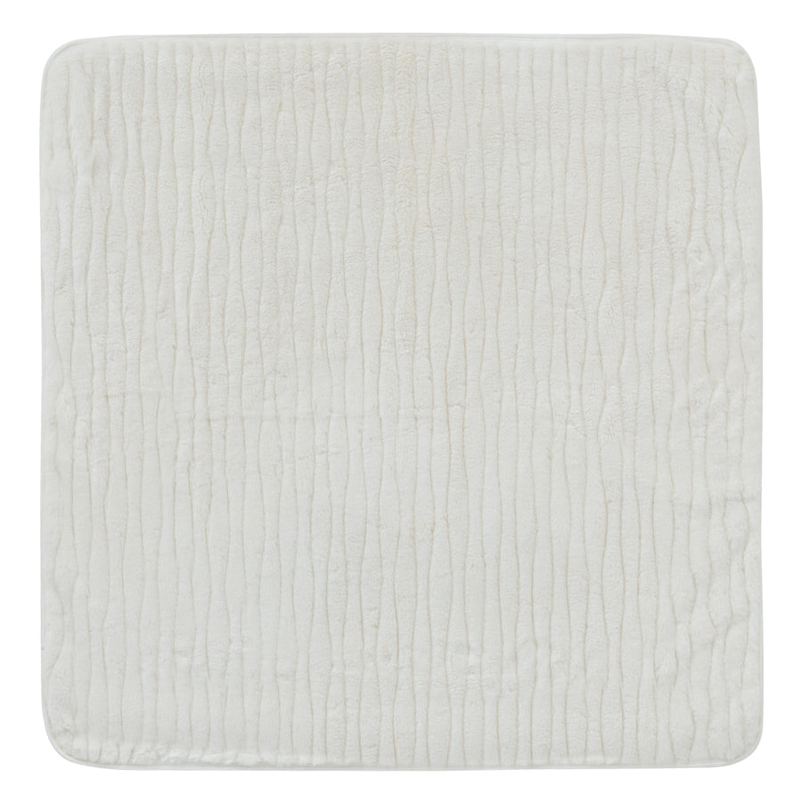 Fur white blanket by Kipp Baby