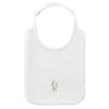 K logo stone bib by Kipp Baby