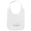 Bebe stone bib by Kipp Baby