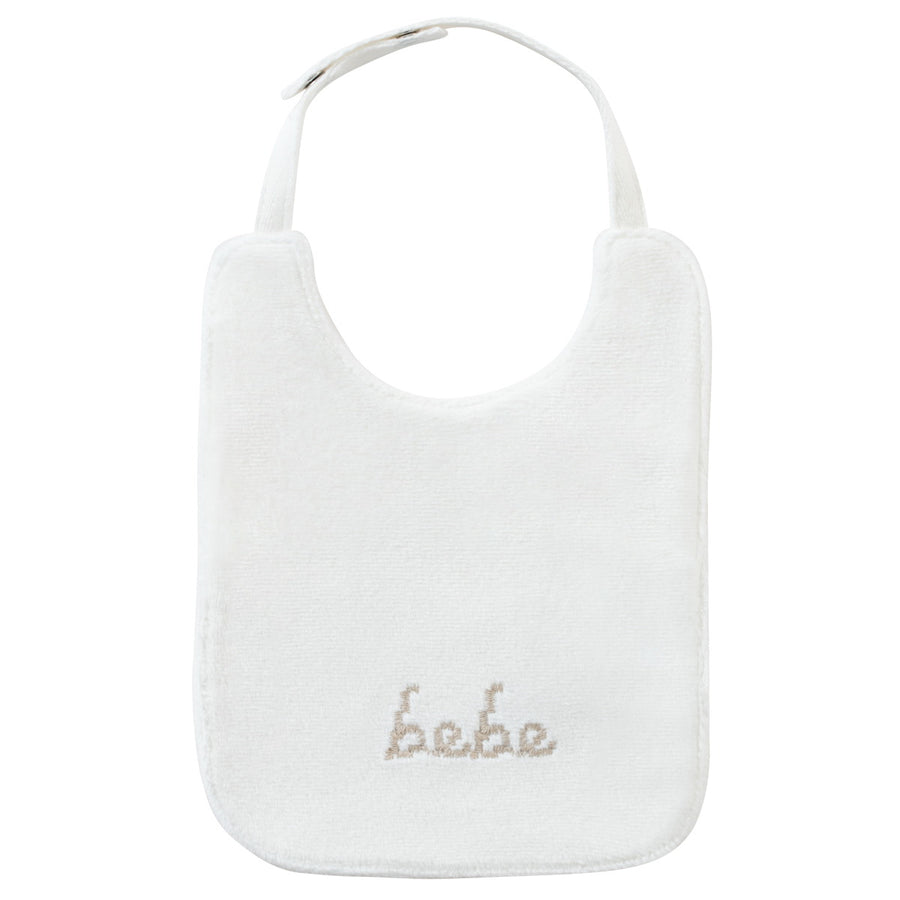 Bebe stone bib by Kipp Baby