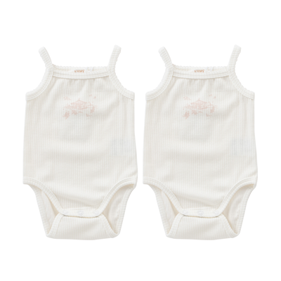 Carousel pink onesies by Kipp Baby