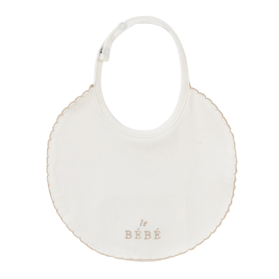 Le bebe stone bib by Kipp Baby