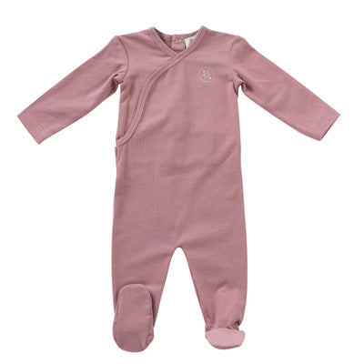 KB pink wrap footie by Kipp Baby