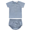 Lightweight blue set by Kipp Baby