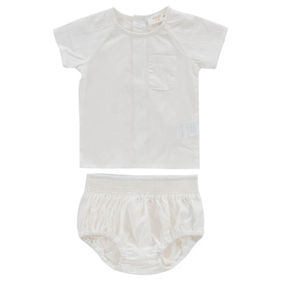 Lightweight white set by Kipp Baby