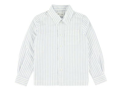 Stripe barre long sleeve shirt by Morley