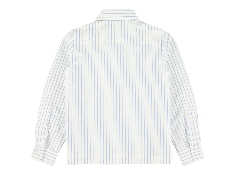 Stripe barre long sleeve shirt by Morley