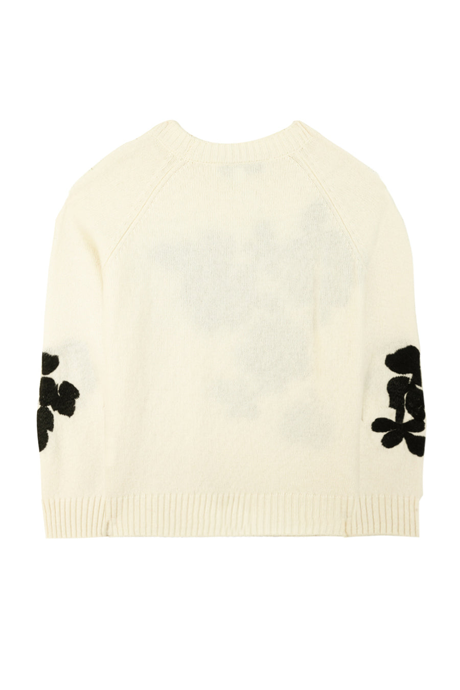 Embroidery detail flower sweater by Tartine Et Chocolat