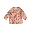 Bloom flowers pink shirt by Christina Rohde