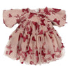 Burgundy butterfly dress by Petite Amalie