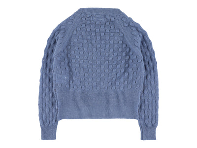 Vicky blue sweater by Morley