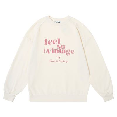 "Feel so Vintage" Sweatshirt by Tocoto Vintage