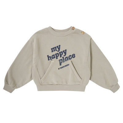 "My Happy place" sweatshirt set by Tocoto Vintage