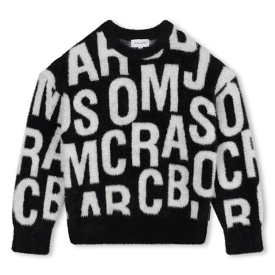 Furry big logo sweatshirt by Marc Jacobs