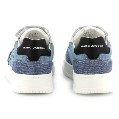 M denim blue sneakers by Marc Jacobs