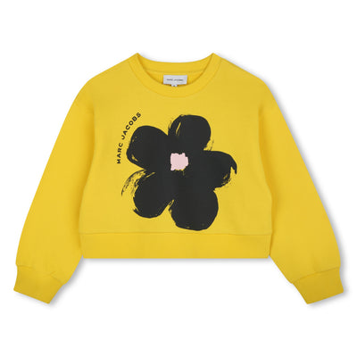 Daisy yellow sweatshirt by Marc Jacobs