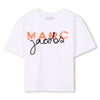 Thread logo t-shirt by Marc Jacobs